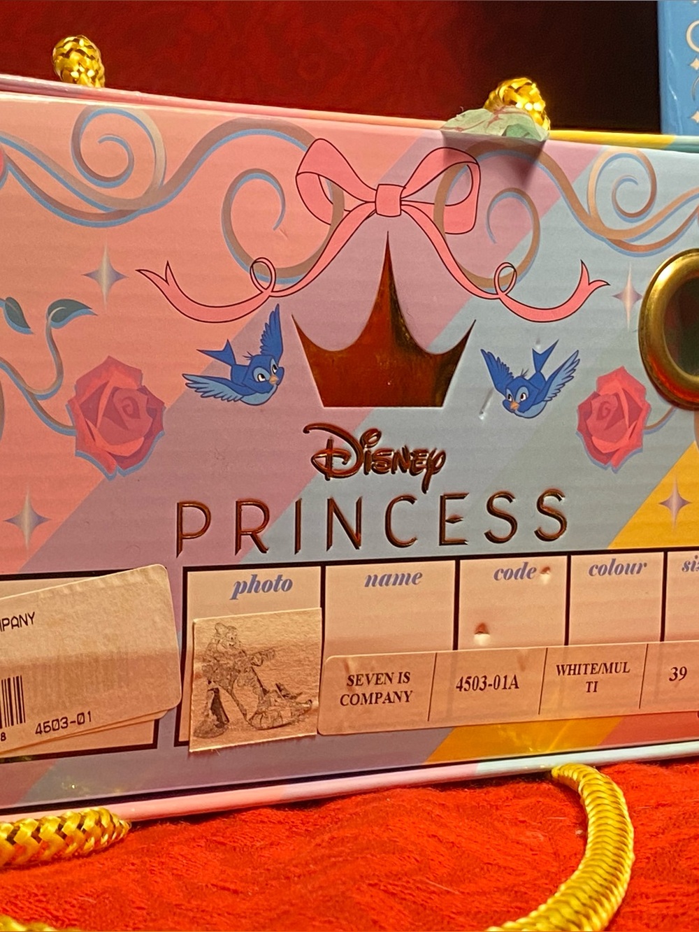 Irregular Choice, Disney Princess “7 is Company” sparkly pumps,Snow White heels - Picture 16 of 16